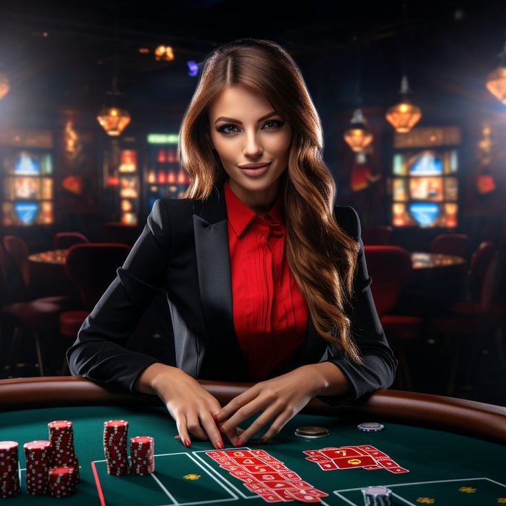 Tampilan meja Live Casino tar502 dengan dealer profesional siaran langsung Baccarat dan Roulette